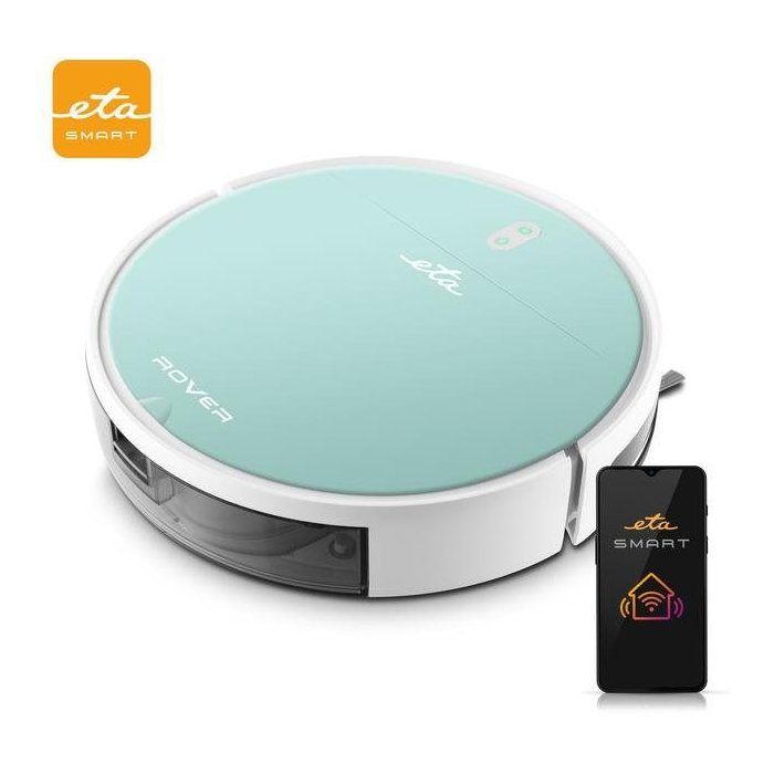 Aspirateur robot - ETA - Rover 1248 90020 - Filtre HEPA - Recharge automatique - 110 min autonomie - Eta