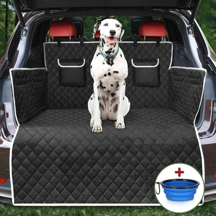 Meilleurs prix pour Protection de coffre de voiture universelle tapis de coffre pour chien imperméable et antidérapant pour voitures et SUV Label