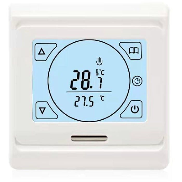 Thermostat Chauffage au Sol Electrique Programmable 16A avec Sonde — free download