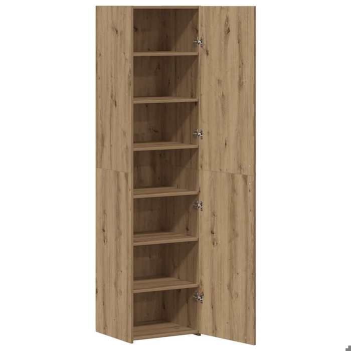 SALE 2026Buffet haut Haut Armoire - Placard vaisselier - WINWIN - chêne artisanal 45x42 5x185cm 45.6 Kg 4543953