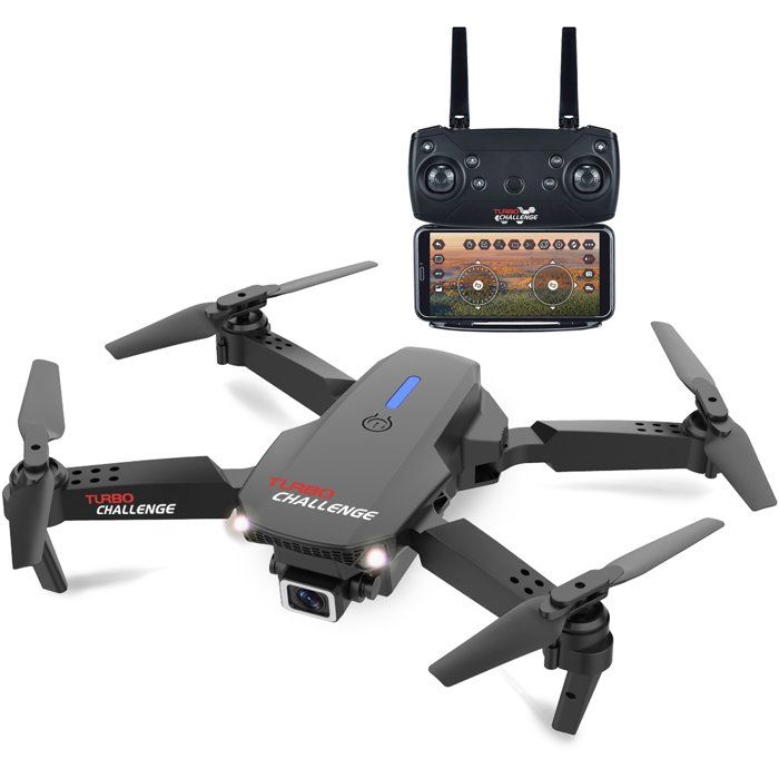 Elite Drone RC - TURBO CHALLENGE - 400350 - 2 batteries - Vidéo & Lumières - Dès 14 ans
