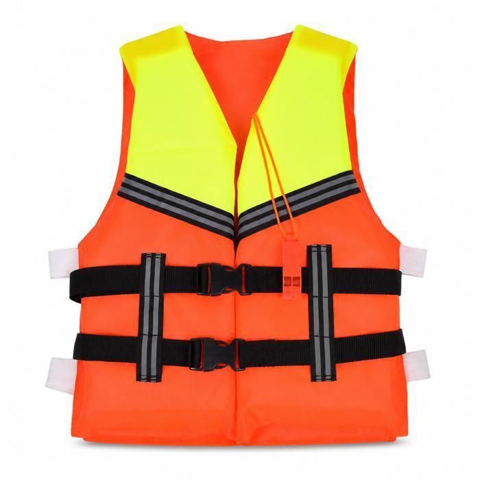 Gilet de sauvetage XJR flottabilité réglable adulte enfant bateau pêche natation plongée portable.A8