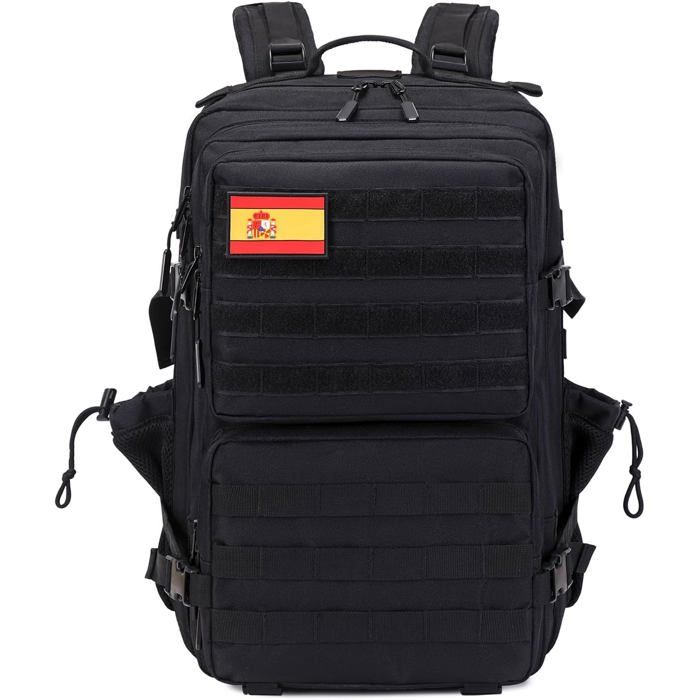 Sac À Dos Tactique 45L Grande Capacité Sac À Dos Pliable Imperméable Sac À Dos Survie Alpinisme Randonnée Trekking Camp[F63]
