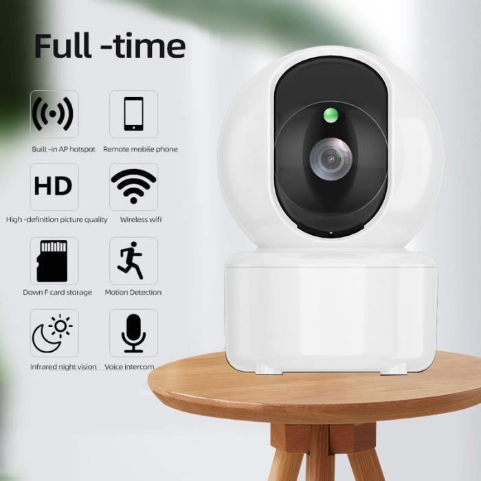 TD® Caméra de surveillance espion voiture extérieure sans fil Moniteur à  distance mobile à domicile Réseau intelligent HD wifi - Cdiscount Bricolage