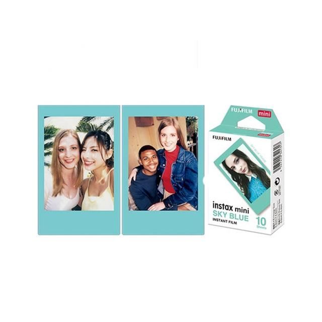 Papier photo instantane Instax Mini 11 8 9 Fujifilm 20 feuilles cote rose et bleu Cdiscount Appareil Photo