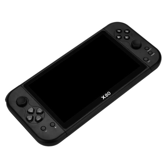 Console Sony PSP 3004 (noire) Avec émulateur – 64 Go Et 6000 Jeux Intégrés – PAL