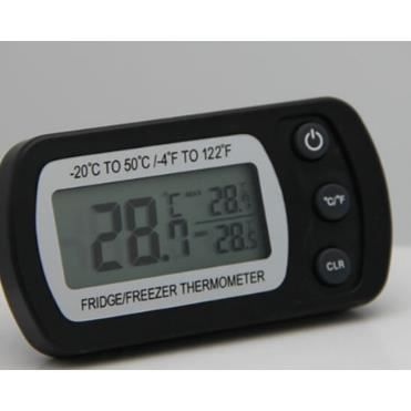 Thermostat num/érique pour r/éfrig/érateur thermom/étre de r/éfrig/érateur sans fil op/ération simple Thermostat /étanche avec affichage du capteur pour le r/éfrig/érateur cong/élateur