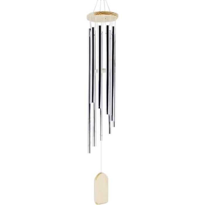 Carillons À Vent Carillons Éoliens En Métal Bois Massif 9 Tubes Décorations De Jardin En Métal Carillons À Vent Carillons Éoliens En Métal Bois Massif 9 Tubes Décorations De Jardin En Métal