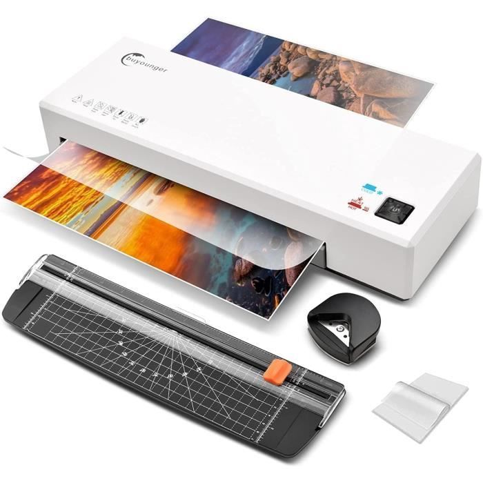 Plastifieuse, Plastifieuse A3 Machine à Plastifier Thermique Et à Froid Avec Coupe-papier