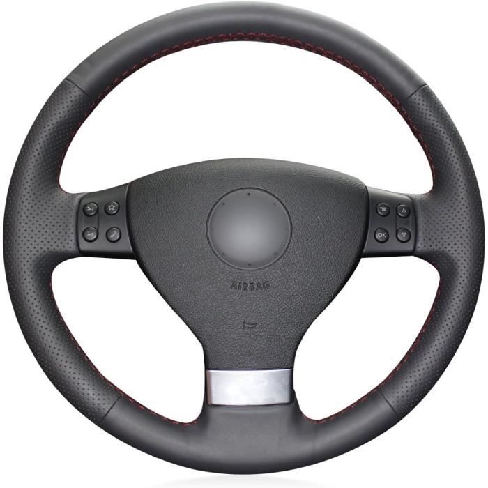 Housse De Volant En Cuir Cousue Main Pour Citroën Berlingo/Jumpy, Fiat Scudo, Toyota Proace (2008-2016) - Couleurs Au Choix, Kit Fil/aiguille Inclus