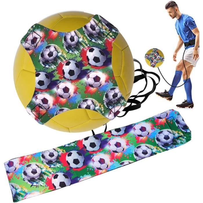 Ceinture Entraînement Football Solo – Kit 2 Pièces, Réglable Enfants & Adultes, Contrôle Ballon
