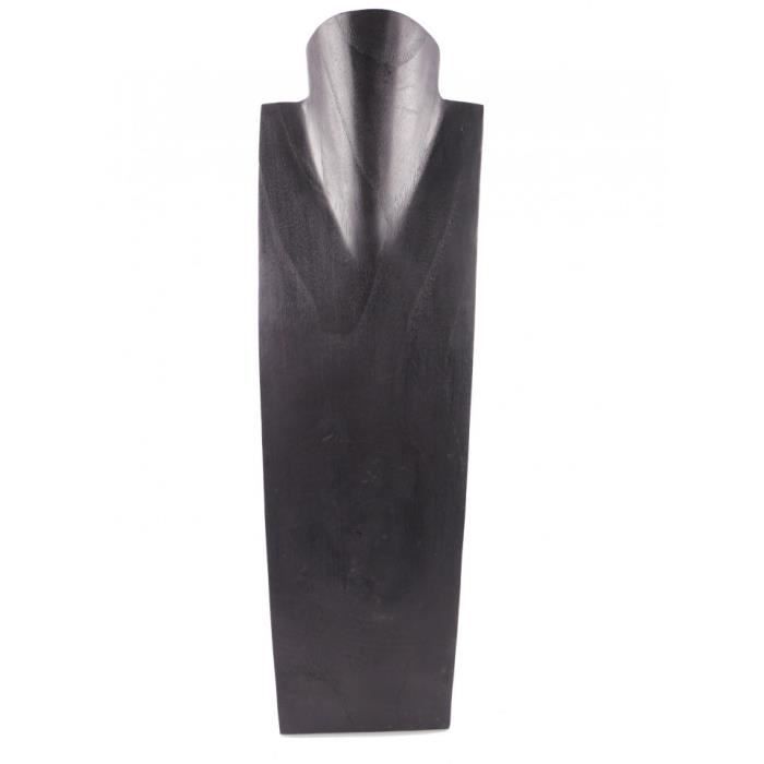 Présentoir Artisanal Bois Mindi Coco Papaya Presentoir Collier Présentoir à Colliers En Bois Porte Bijoux Femme
