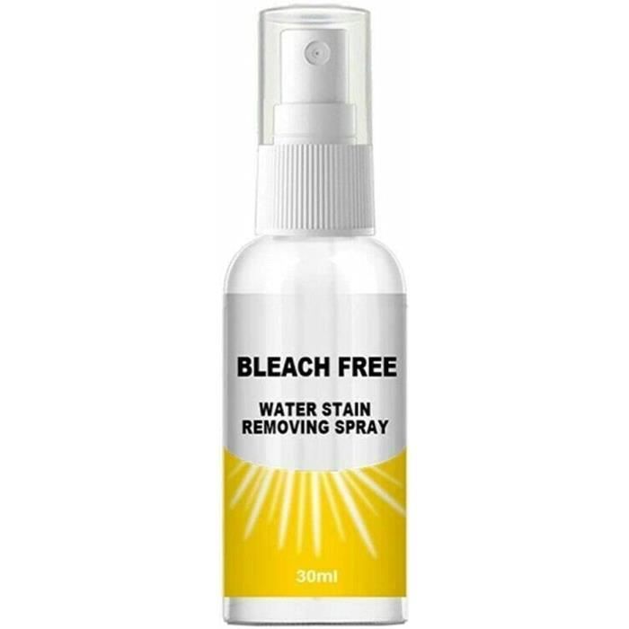 30100ML Spray détachant sans eau de javel, spray de nettoyage de décontamination, nettoyant