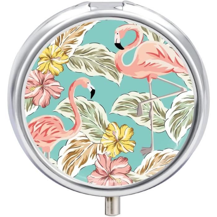 Flamants Roses Personnages D'oiseaux Tropicaux Exotiques Ensemble D'animaux Sauvages Isolés