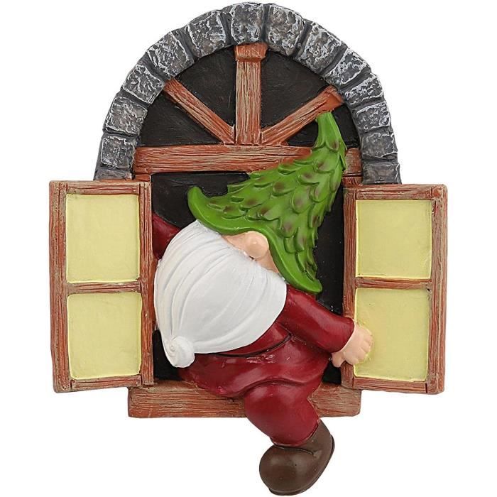 Nain De Jardin Drôle Coquin En Résine 15cm - Statue GNOME Humour Pour Jardin Et Intérieur Décoration Jardin Humour Cadeau
