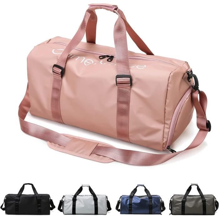 Sac de sport Femme - Rose - Duffle Sac de sport - Sac de Fitness - Gym 