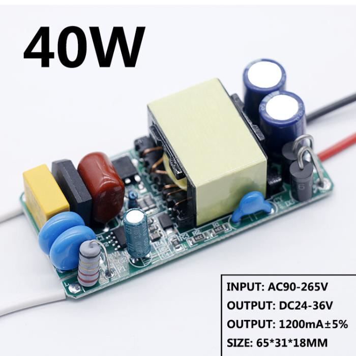 Transformateur LED IP67 150W – Alimentation 12V étanche – Pour Guirlandes, éclairage Vintage – Garantie 3 Ans