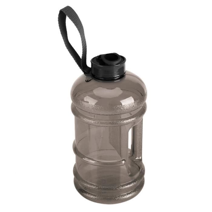 yosoo tasse de sport 2.2l bouteille d'eau bouilloire sport tasse camping gymnase grande capacité extérieur noir