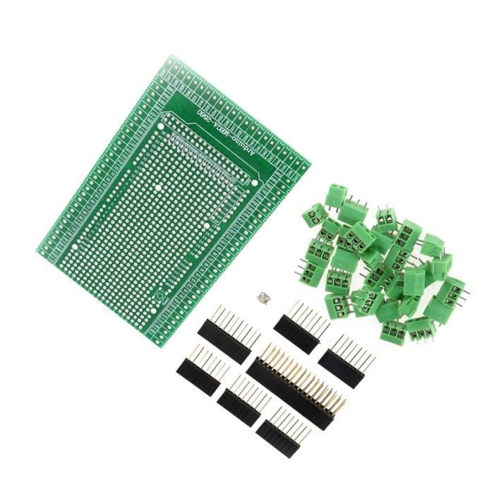 Module Carte Dérivation Bornier GPIO Raspberry Pi - Extension 40 Broches Avec Vis Pour Pi 4B, 3B+, 3B, 2B Et Zero