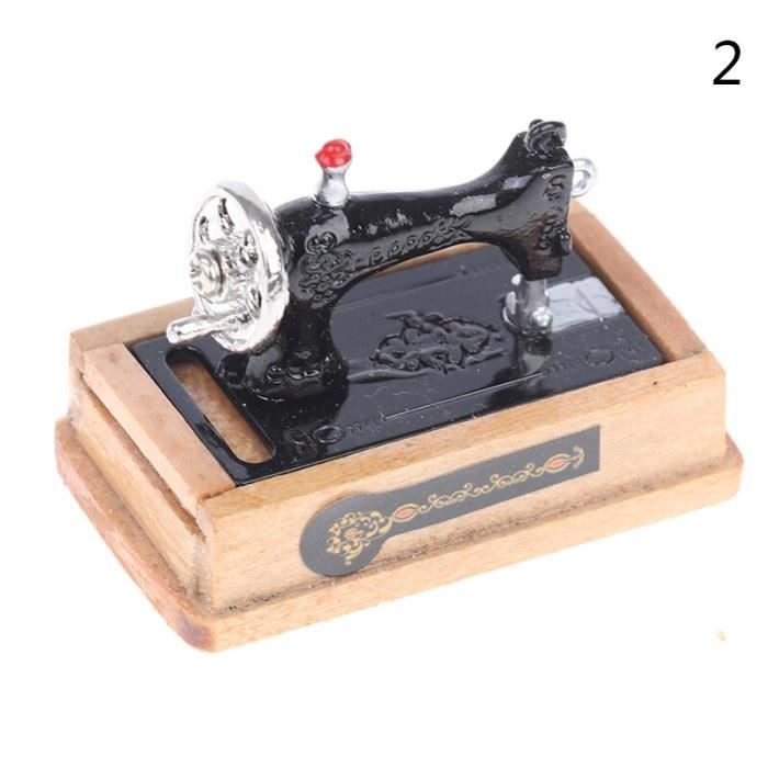 Accessoires Couture Miniature Lutin Accessoires De Maison De Poupée, Machine à Coudre Miniature Accessoires Couture Miniature Lutin Accessoires De Maison De Poupée, Machine à Coudre Miniature