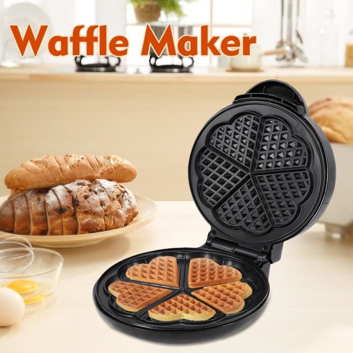 Mini Gaufrier pour gaufres, paninis, pommes de terre rissolées et autres  petits déjeuners, collations à emporter - Cdiscount Electroménager