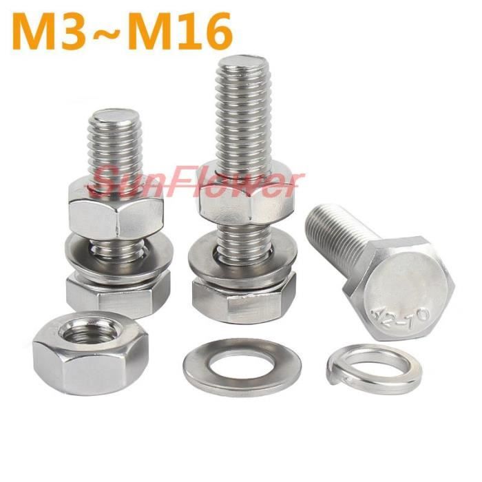 Kit De Rondelles Et écrous De Sécurité Pour Moyeu De Vélo électrique – M12/M14, Pour Moteurs 500-5000W