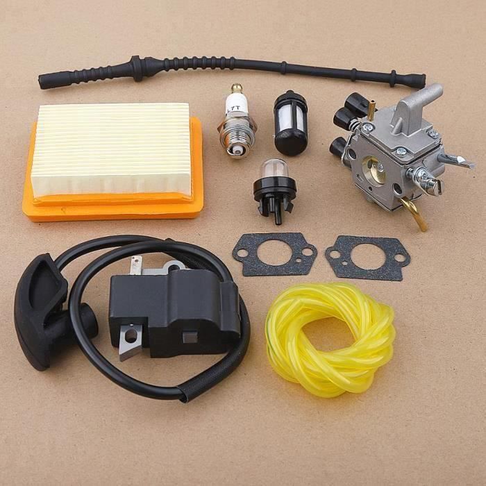 Kit Carburateur Et Bobine D'Allumage Pour Tronçonneuse Husqvarna - Pièces De Rechange Compatibles