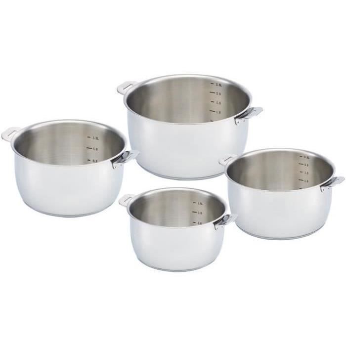 BEKA LINE Série de 4 casseroles de 14 à 20 cm Select - vue 2