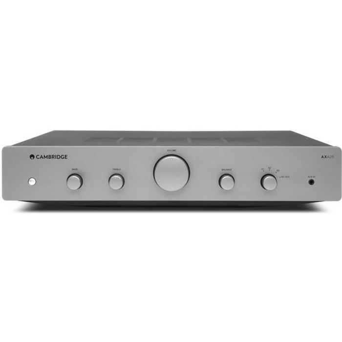 Amplificateur intégré stéréo Cambridge Audio AXA25 - 2 x 25 W - Entrée de ligne audio - Gris