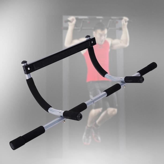 GORNATION Barre de Traction Murale, Barre de Fitness Gym à Domicile, Wall Pull Up Bar, Home Gym Bar pour Pull Up, Chin Up, Muscle Up, avec Kit de fixation inclus (Indoor, Small
