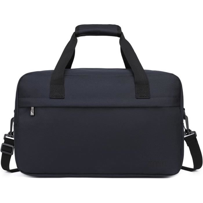 Sac Cabine Carlton II Pour Ordinateur, Bagagerie Cabine EasyJet/Ryanair, Noir, Nylon Extensible