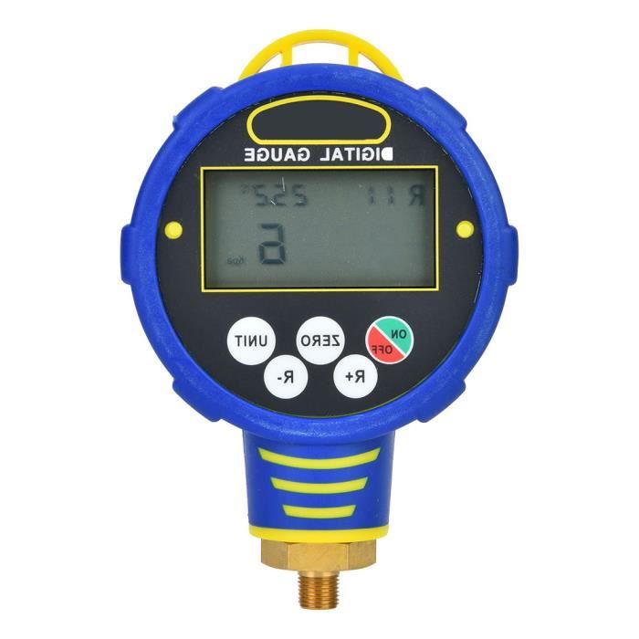 Qaautor Testeur De Pression Carburant Auto – Manomètre Essence Avec Connecteurs 6.3/7.89/9.49 Mm