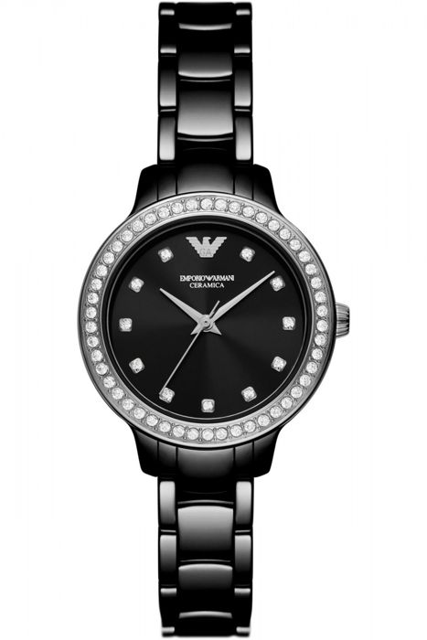 Emporio armani ceramica black on sale