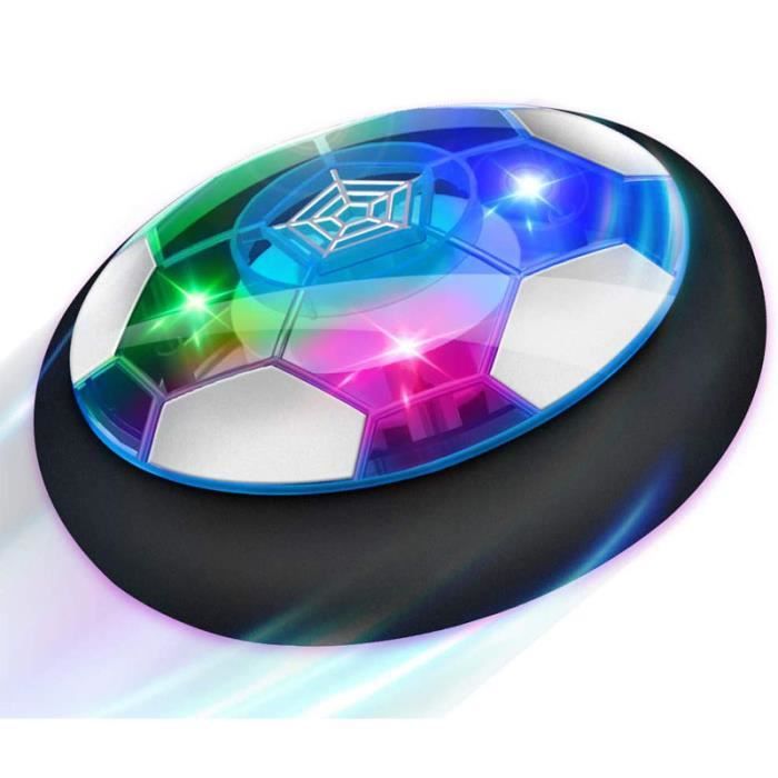 Football Aéroglisseur NZKEUF - Flotte à 2 Mm, LED, Musique, Rechargeable USB, Jouet Intérieur/extérieur Ballon Aéroglisseur Musique Football Aéroglisseur NZKEUF - Flotte à 2 Mm, LED, Musique, Rechargeable USB, Jouet Intérieur/extérieur Ballon Aéroglisseur Musique