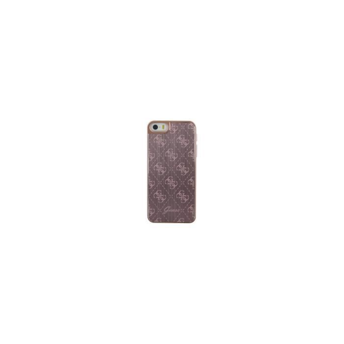GUESS Coque en aluminium Pour iPhone 5S / SE