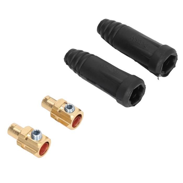 Connecteur Câble Soudage TIG DKJ Mâle 70-95 Mm² - Prise Rapide Pour Machine à Souder