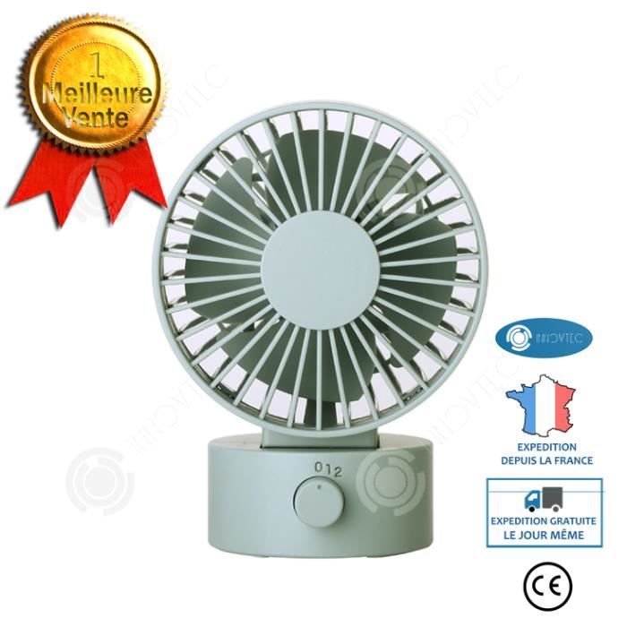 Ventilateur - INNOVTEC - Mini USB - Portable - Silencieux - 2W - Innovtec