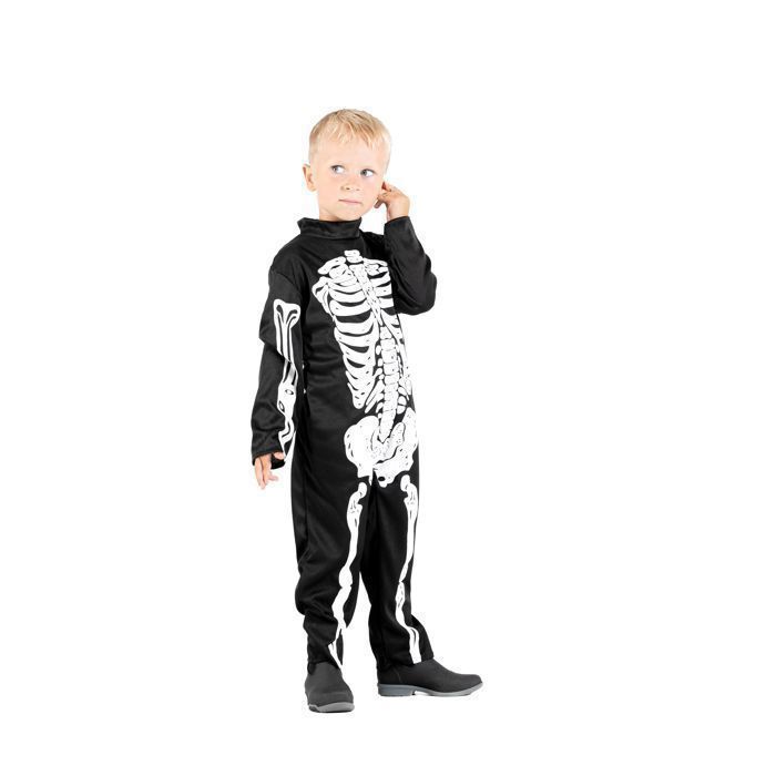 Déguisement Squelette Enfant 5-7 Ans - Combinaison Halloween Carnaval - Ciao- Skeleton