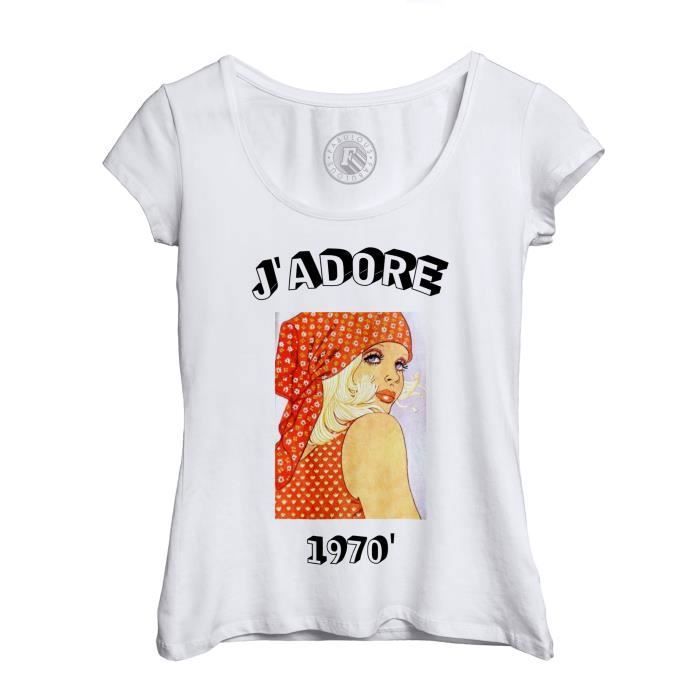 Tee shirt 1970 best sale femme