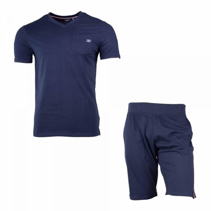 Pyjama Homme 2 Pièces Micropolaire, Kohl's, Manches Longues, Noir/gris, Taille XL, Neuf