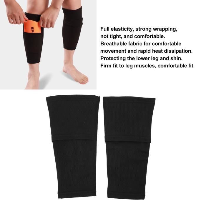 1 PC manchons de jambe protège-tibia antichoc nid d'abeille