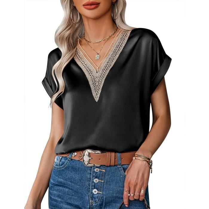Splendid Chemise boutonnée à manches longues et col en lin