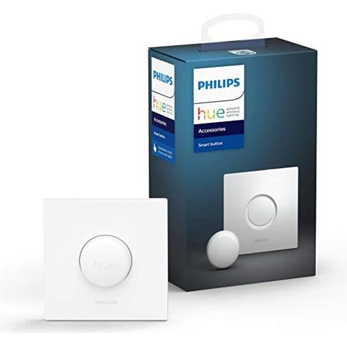 Philips Hue Smart Button interrupteur télécommande intelligent connecté -  Cdiscount Bricolage