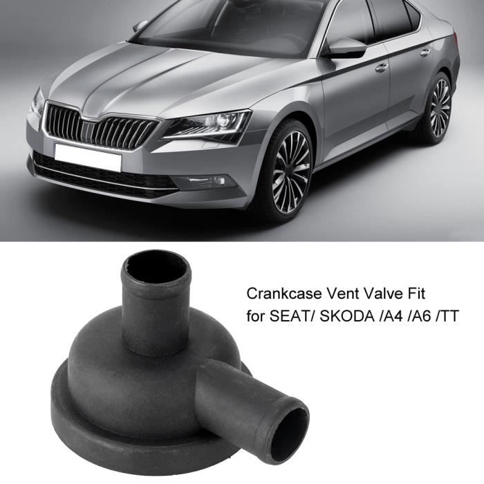 Séparateur Huile Reniflard Culasse BMW - Plastique Noir - 11127799225 - E46,E60,E61,E65,E66,X3