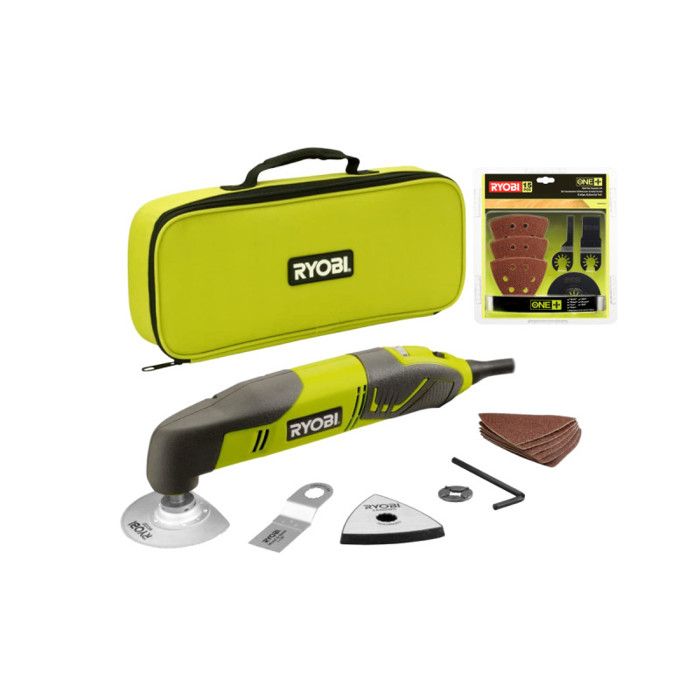 Pack RYOBI Outil multifonctions RMT200 kit spécial bois 15 pièces RAK15MT - vue 6
