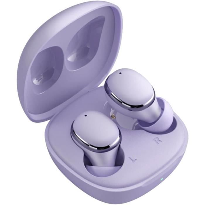 Écouteurs Bluetooth Sans Fil Intra-auriculaires Blancs Universels IPhone Android