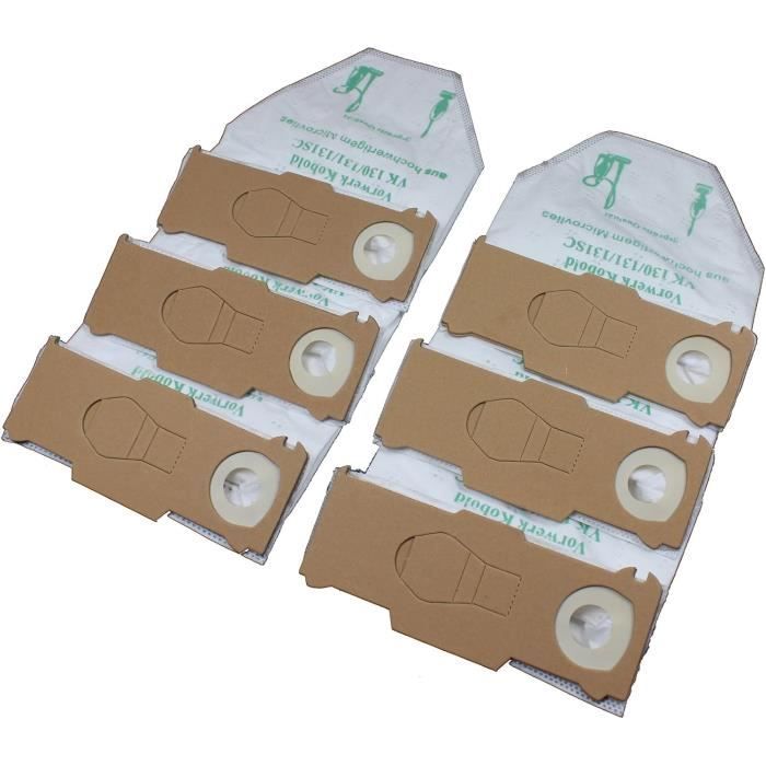 Sacs d'aspirateur sans fil Makita, en tissu filtrant, CL106 CL070DS