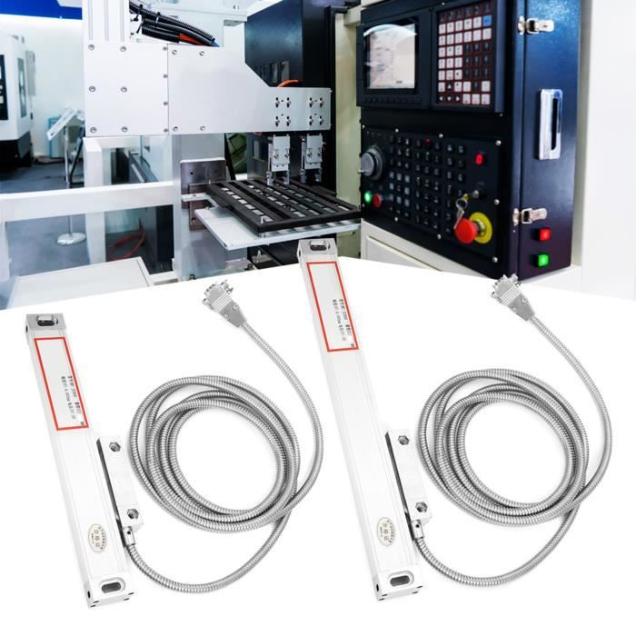 Shipenophy encodeur linéaire Échelle linéaire de haute précision 100mm ...