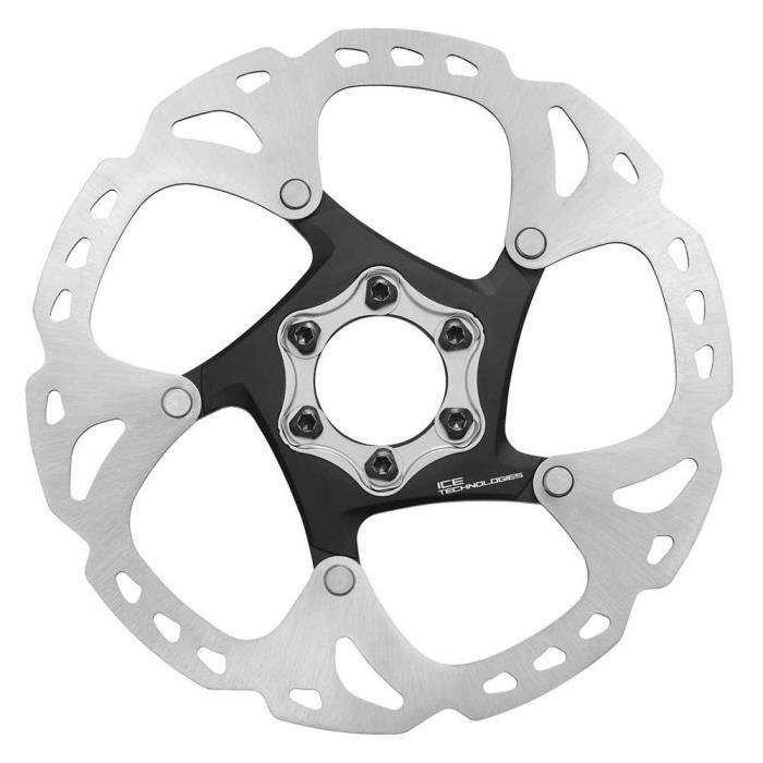 Frein à disque SM-RT86 160 mm pour VTT - SHIMANO - Rotor Ice Technology - Lame anti-boue