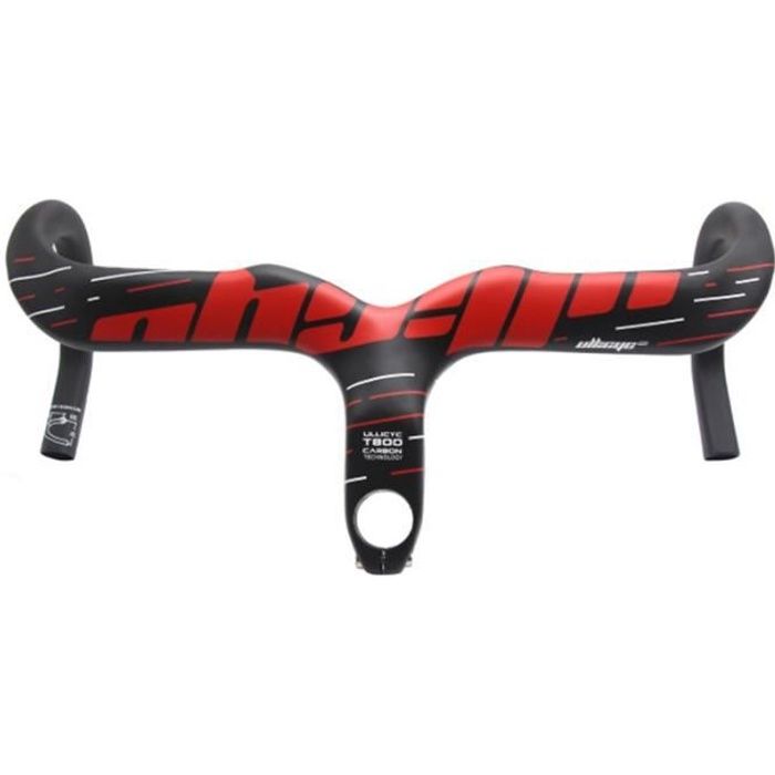 Guidon Aero Drop Fibre Carbone | Guidon Vélo Route Intégré